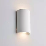 LED Curved Ceramic Wall Light 10CM