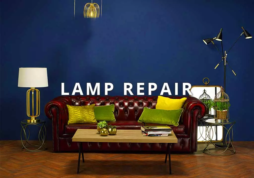 Table and floor lamp repair