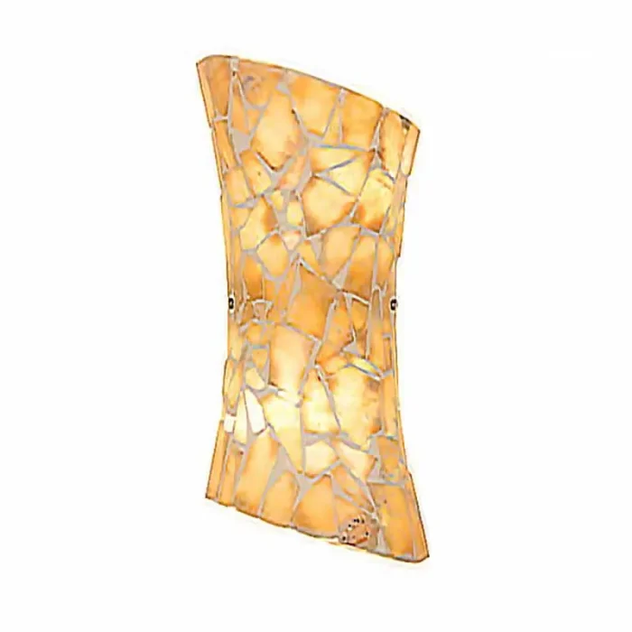 Natural Stone Mosaic Effect Wall Light For Bedroom, Living Room and Dining Room