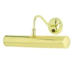 Polished Brass Picture Light 35cm Right View