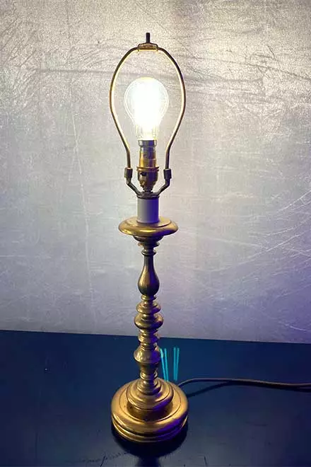 Repaired Table Lamp