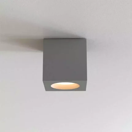 85MM Square Ceiling Light Grey