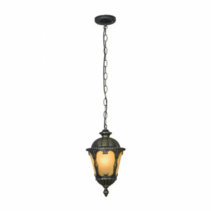 Aged Bronze Outdoor Hanging Lantern