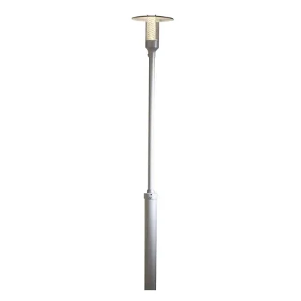 Aluminium Outdoor Lamp Post Light Grey