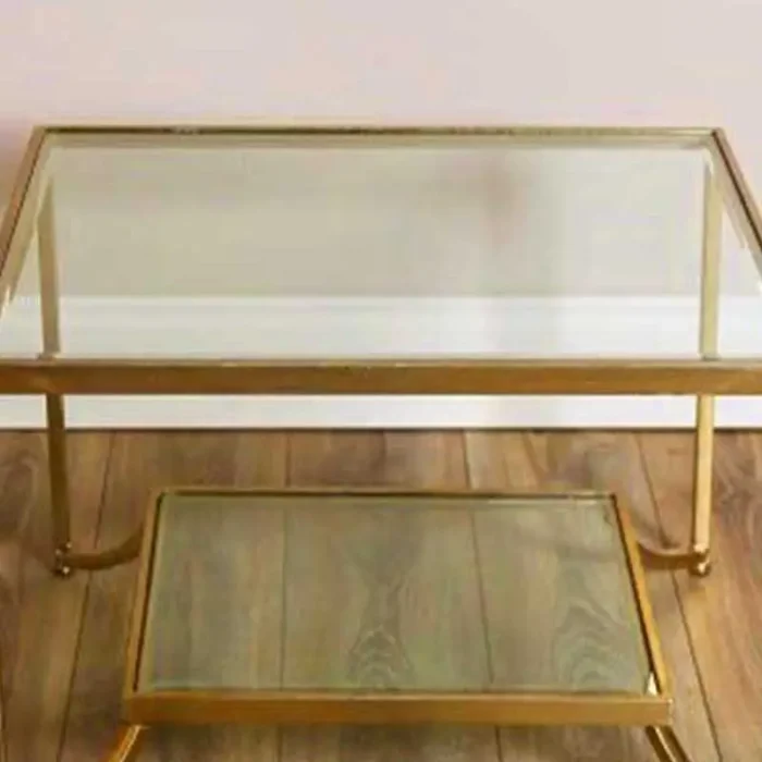 Ant Champagne Square Coffee Table