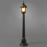 Antique Brass Garden Lamp Post Light