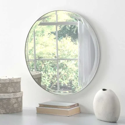 Classic Circle Silver Mirror