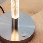 Clear Acrylic Bubble Effect Table Lamp