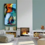 Colour Waves Printed Photography Painting