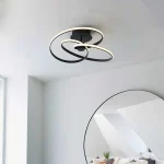 Contemporary Design Semi Flush Pendant Light