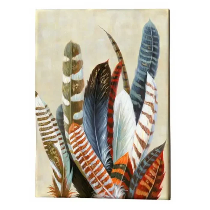Feathers Acrylic Painting 120CM