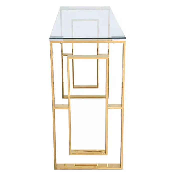 Gold Console Table 120CM