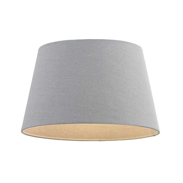 Grey Linen Fabric Lamp Shade 10 Inch