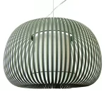 Pendant light with grey shade in 35cm size