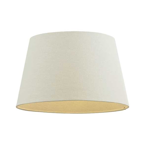 Ivory Linen Fabric Lamp Shade 10 Inch