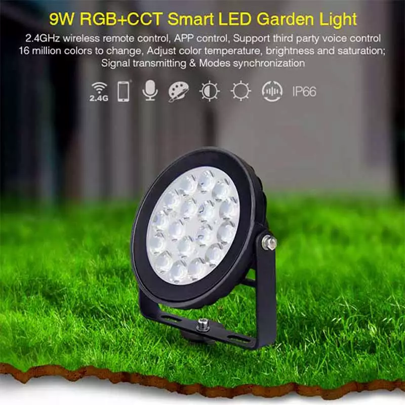 LED 9W RGB+CCT Smart Garden Light