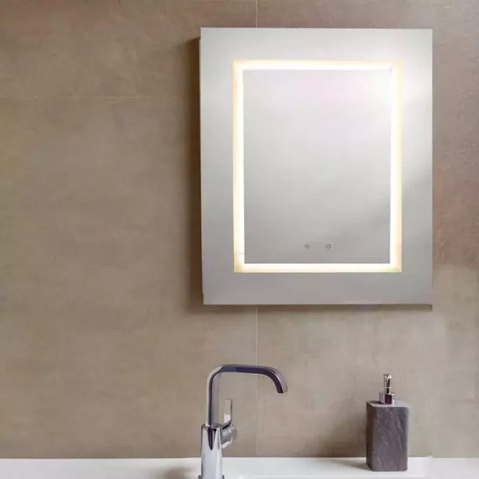 LED Bluetooth Speaker Sensor Bathroom Mirror