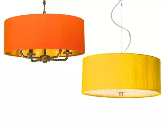 Lamp shades for table lamps and pendant lights