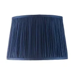 Midnight Blue Silk Lamp Shade