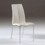 Minimalist Style Chair In White