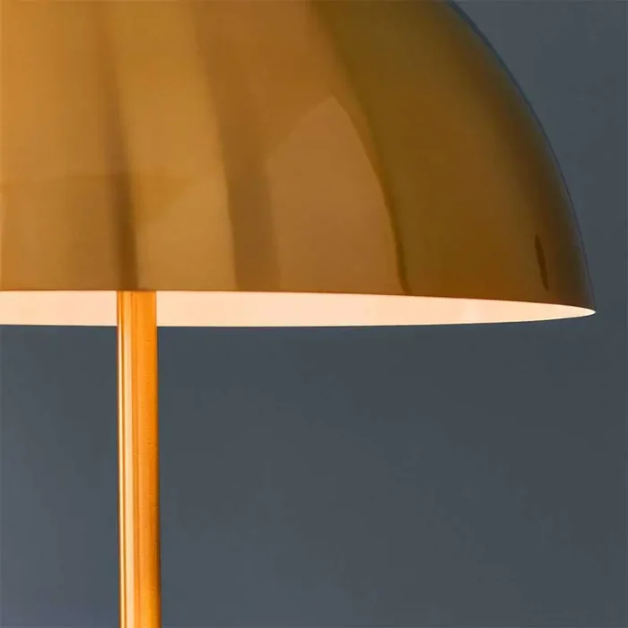 Modern Antique Brass Floor Lamp