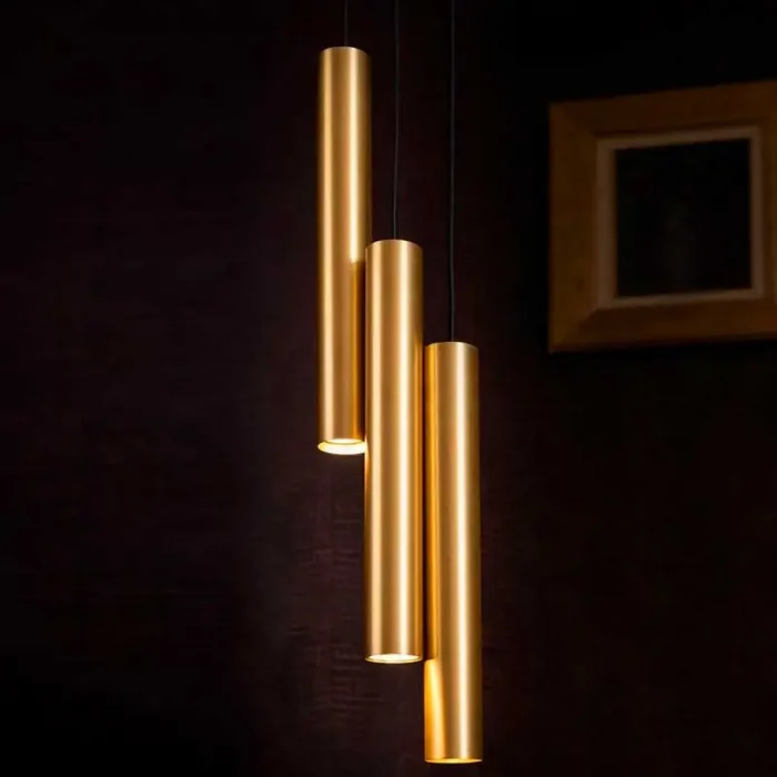 Modern Brass Plated Ceiling Downlight