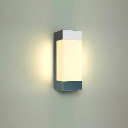 Modern Chrome Bathroom Wall Light 19CM