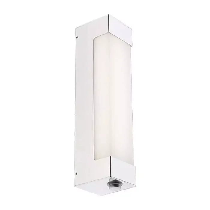 Modern Chrome Bathroom Wall Light 30CM