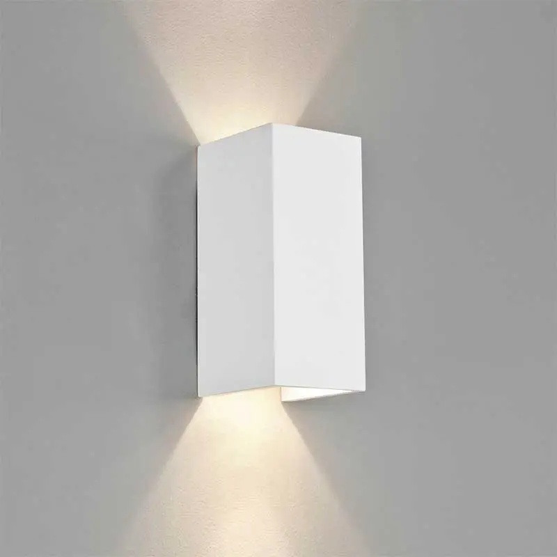 Modern Plaster Wall Washer Light White - Lighting and Interiors