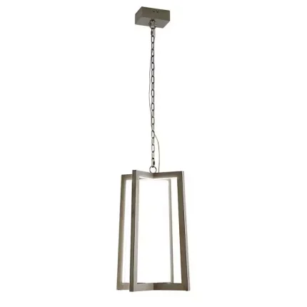 Polished Stainless Steel Hanging Light