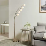 Satin Nickel LED Floor Lamp