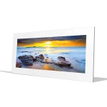 Seascape Sunset Framed Art Painting