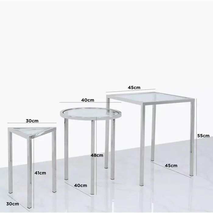 Set of 3 End Tables