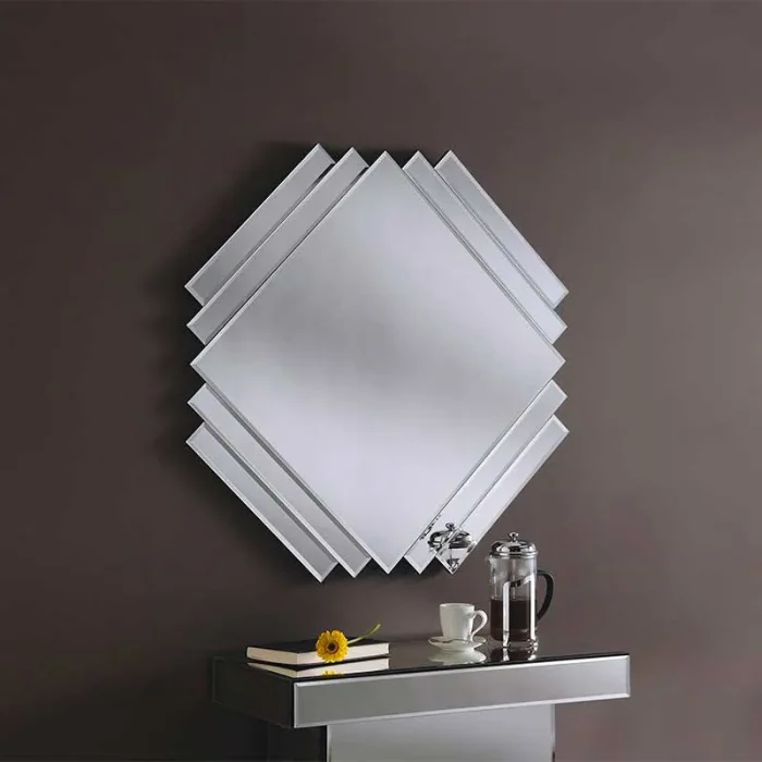 Stepped Effect Art Deco Mirror