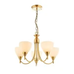 Traditional Antique Brass Large Ceiling Light