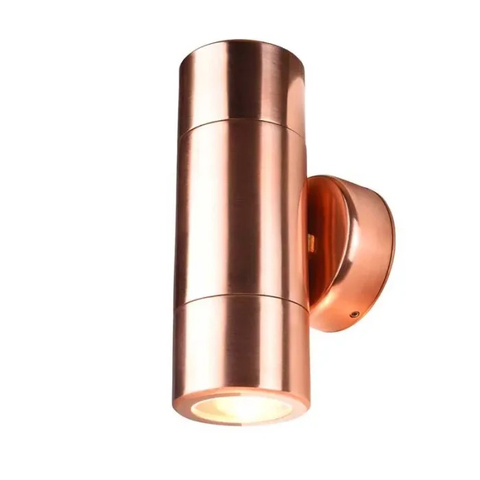 Twin Lamp Up & Down Outdoor Wall Light