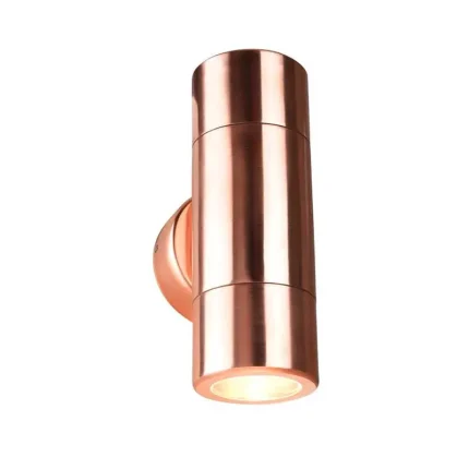 Twin Lamp Up & Down Outdoor Wall Light