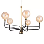 Bubble Ceiling Hanging Light in Brass
