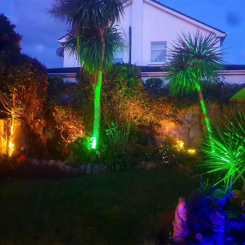 Ballinteer Garden Lighting Project Dublin