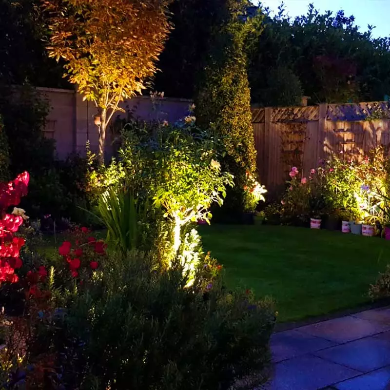Castleknock Garden Lighting Project Dublin