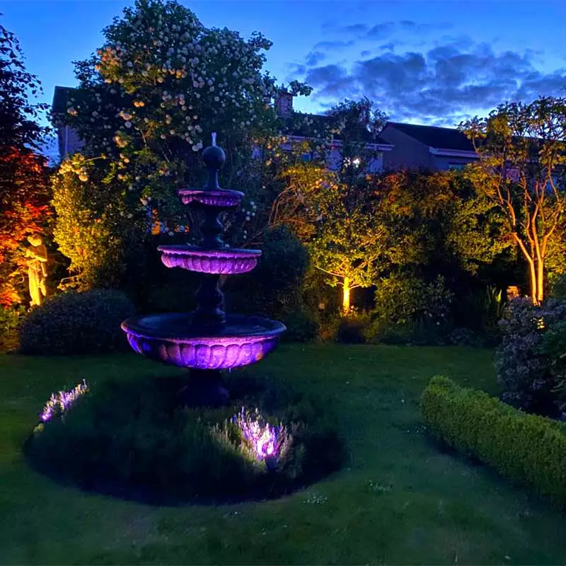 Knocklyon Garden Lighting Project Dublin