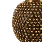Orb Base Textured Bronze Table Lamp