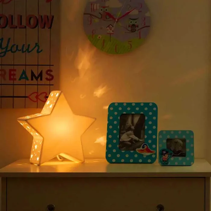 Star Night Light Bedside Table Lamp