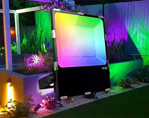 Colour Changing Garden Lights