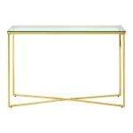 Cross Base Console Table