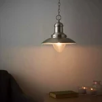 Satin Nickel Ceiling Hanging Light