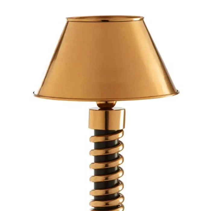 Gold Empire Shade Table Lamp