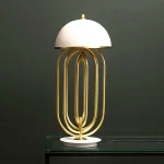 Table Lamp With White Shade