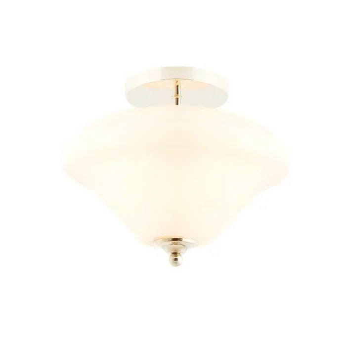 Vintage Style Semi Flush Ceiling Light