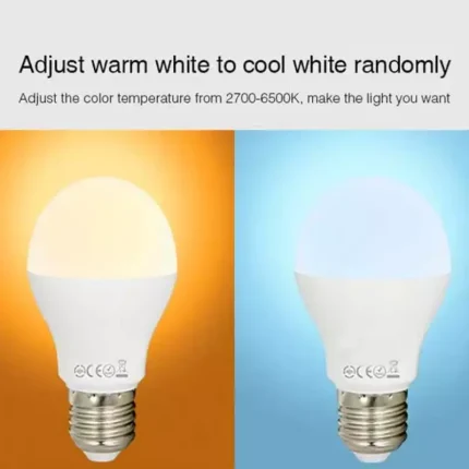 6W E27 RGB+CCT LED Light Bulb
